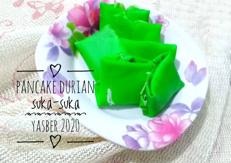 Resep Pancake durian Medan suka-suka yang Wajib Dicoba