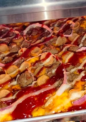 Foto resep Beef Pizza Kotak Homemade