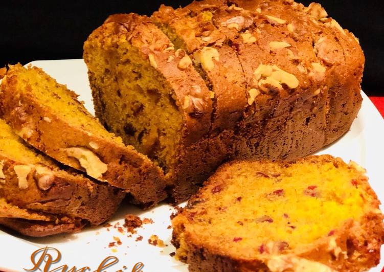 Carrot Dates Walnut cake