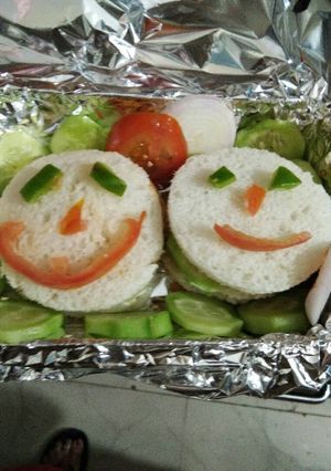 A picture of Tiranga Veg Sandwich.