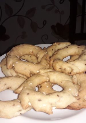 صورة لوصفة الكعك المالح الليبي 😋💖