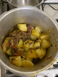 Foto de Carne com batata