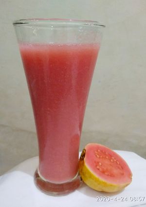 Foto resep Jus jambu biji merah