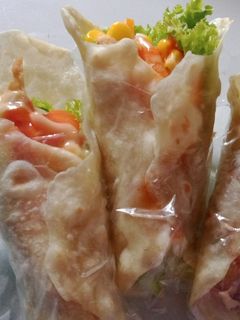 Foto resep Tortila Sayur Gulung