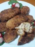 Crocchette di grano cotto in friggitrice ad aria