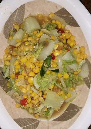 Foto resep Tumis Sawi Jagung