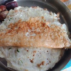 A picture of Rava pudlas (leftover cabbage).