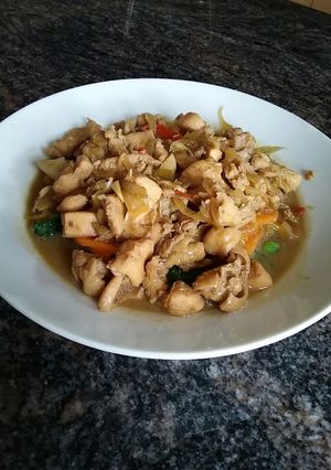 Foto resep Ayam teriyaki with vegetable