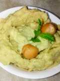 Mint hummus