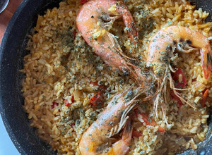 ｜🇪🇸｜簡易版西班牙燉飯Paella 的食譜成品照片