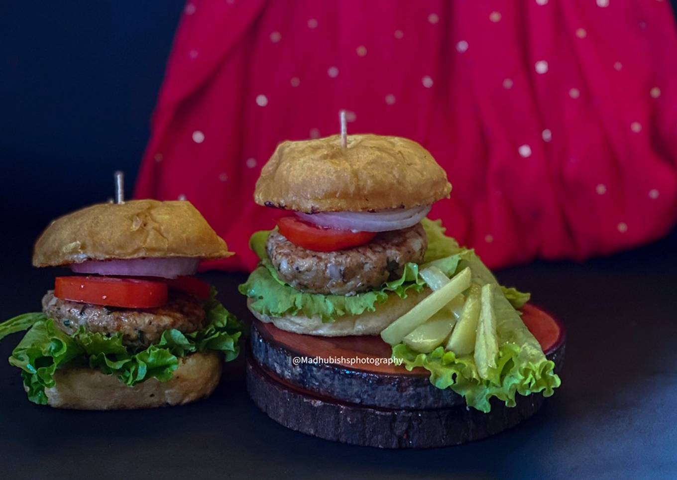 Butter Chicken Burger