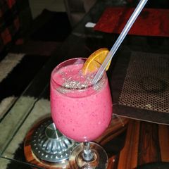 A picture of Beetroot smothie(healthy but powerful).