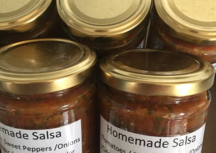 Simple Way to Prepare Super Quick Homemade Home made Salsa!!