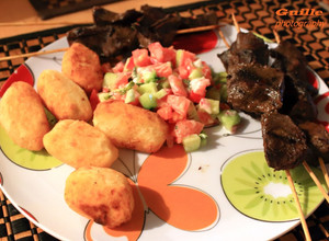 Una foto de Anticuchos