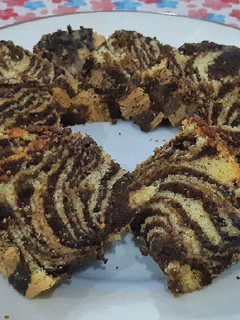 Foto resep Zebra cake ekonomis