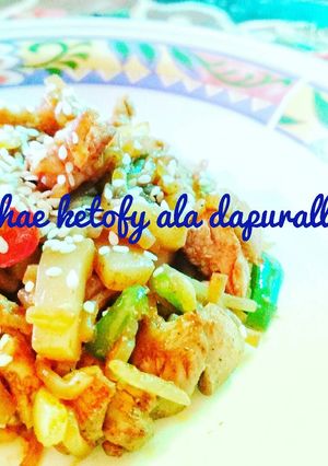 Foto resep Japchae ketofy