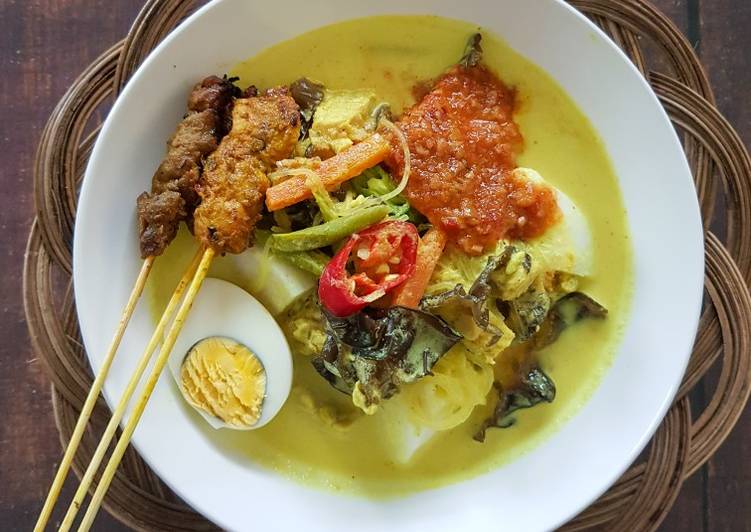 Lontong muo style