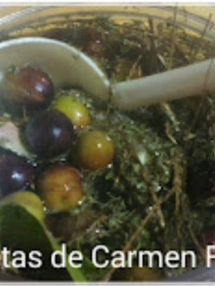 Una foto de Aceitunas con aliño casero