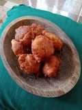 Cengkodok pisang a.k.a godok2 pisang