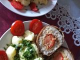 Los caracolas (🐟halfilé morzsába🥚🧄🧅🥗 forgatva kirántva) krumplipürével