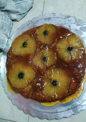 Una foto de Torta de piña