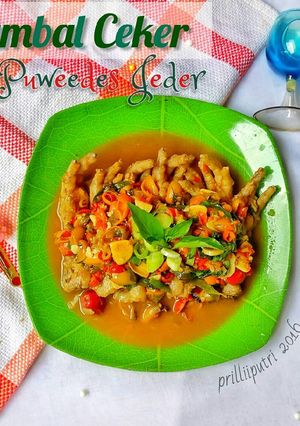 Foto resep Sambal ceker