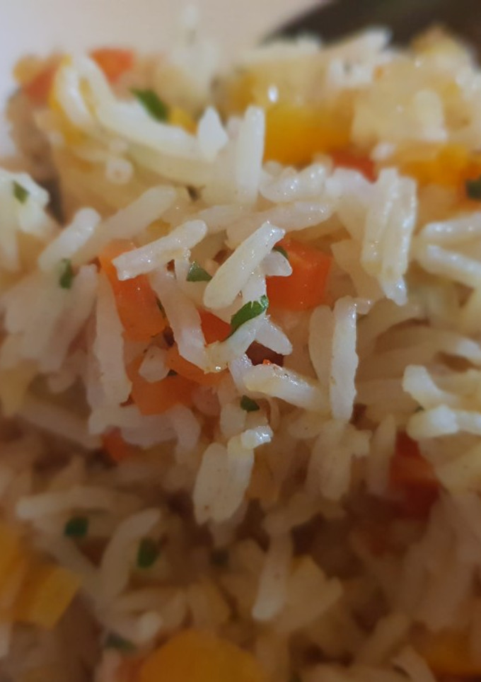 Una foto de Arroz estilo africano sin gluten