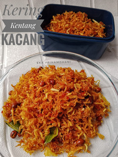 Foto resep 3 K (Kering Kentang Kacang)
