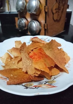 صورة لوصفة عيش مقرمش بالتوابل 😋