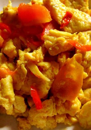 Foto resep Telur Tumis Tomat Praktis