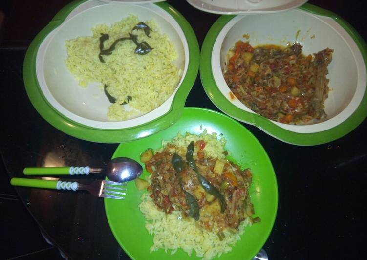 Curried Rice with White Soup ππ