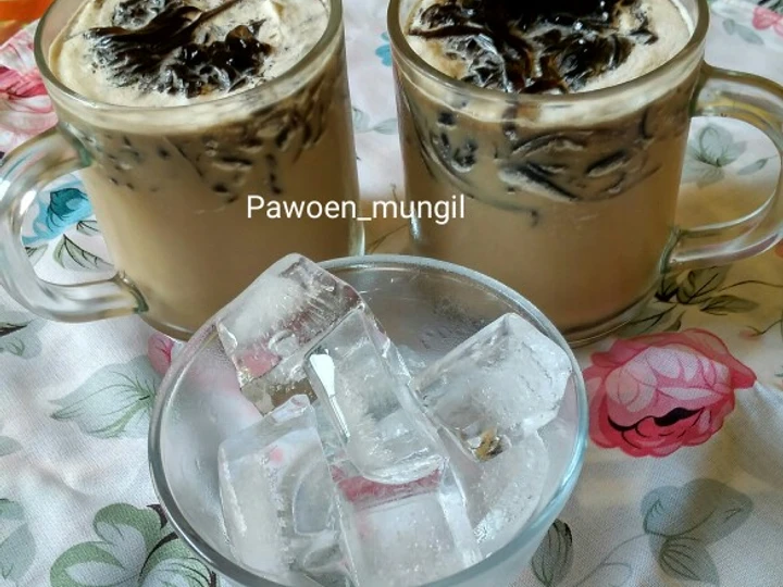 Langkah Gampang Menyiapkan Resep 95. Es cappucino cincau yang  Bikin Ketagihan Anti Ribet, Sempurna