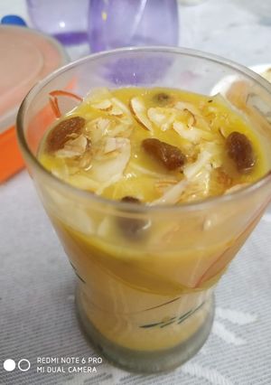 मैंगो शेक (Mango shake recipe in Hindi) रेसिपी मुख्य फोटो