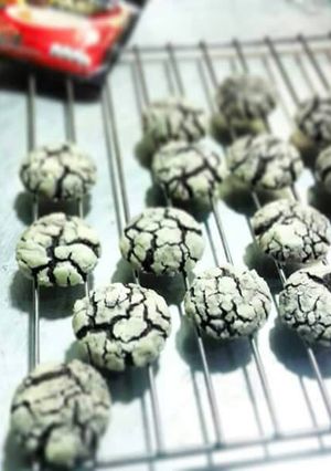 Foto resep Chocolate Espresso Snowcaps Cookies