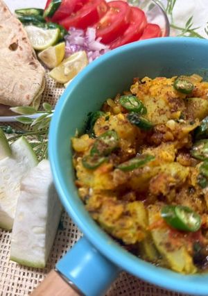 A picture of Masoor Daal Tinda.