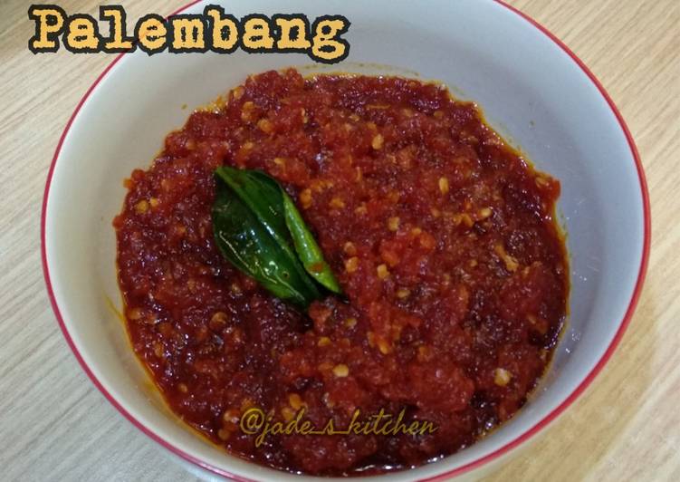 Recipe: Delicious Sambal Cenge Palembang