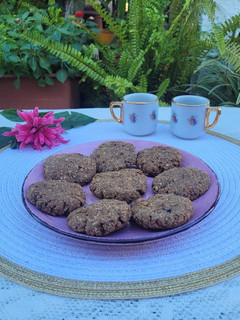 Una foto de Galletitas de avena y café