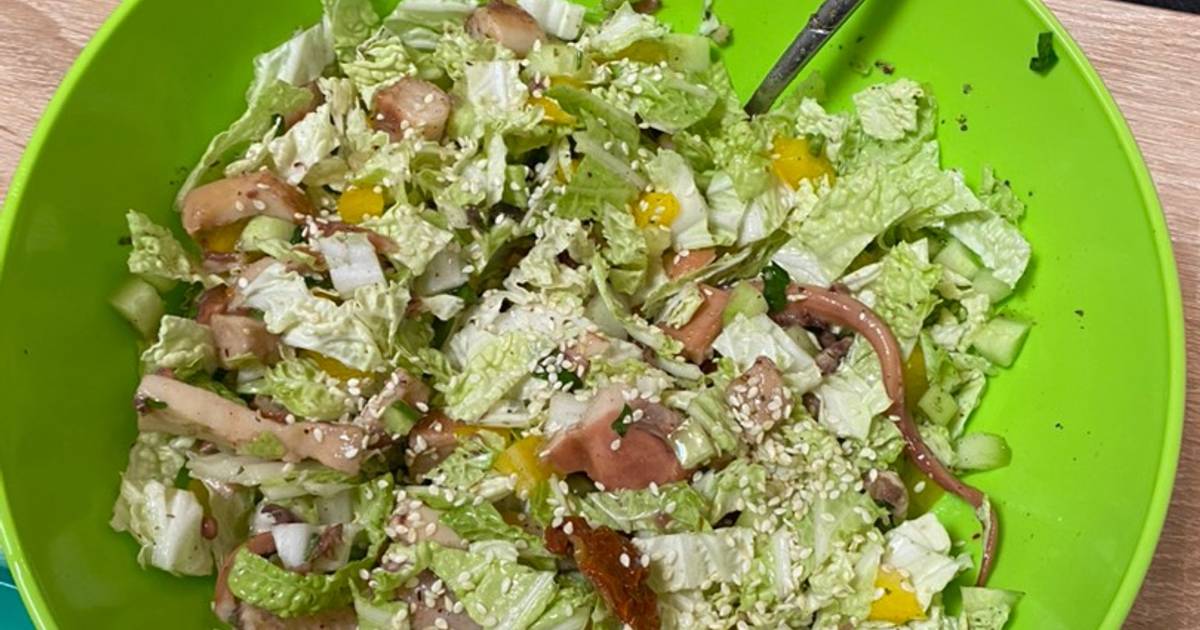 Салат по-сицилійськи - покроковий рецепт з фото. Автор рецепта Дарья ...