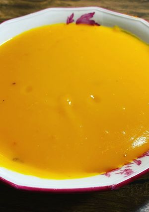 Une photo de Soupe potimarron gingembre