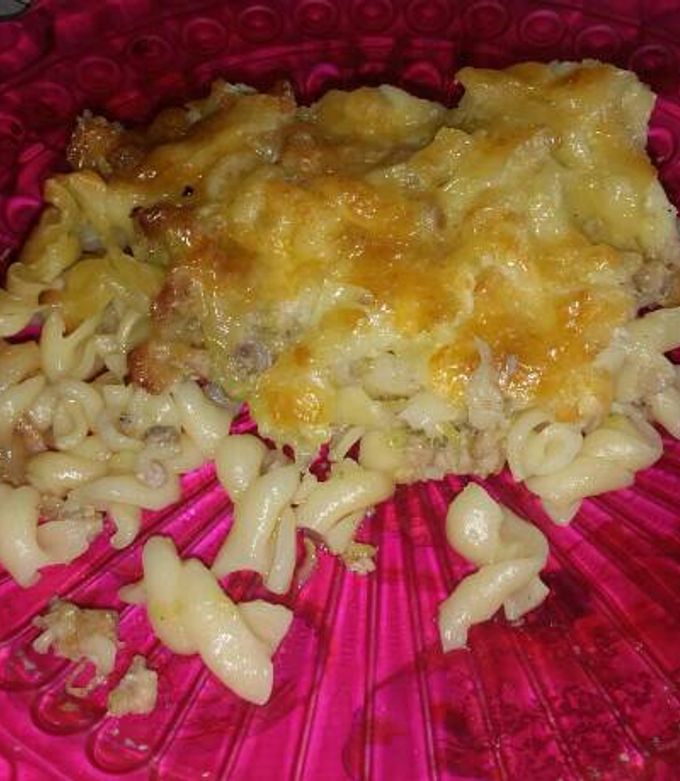 Cukkinis rakott tészta recept fotója