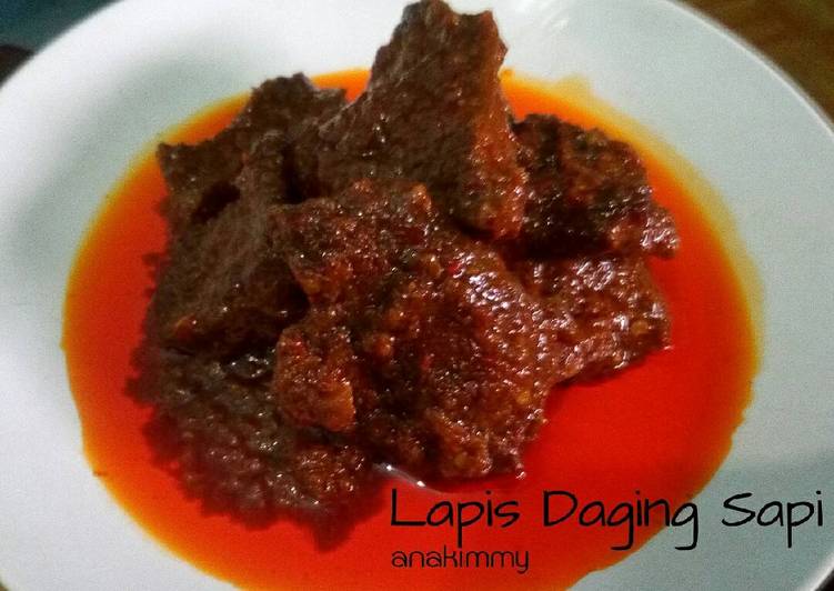 Lapis Daging Sapi