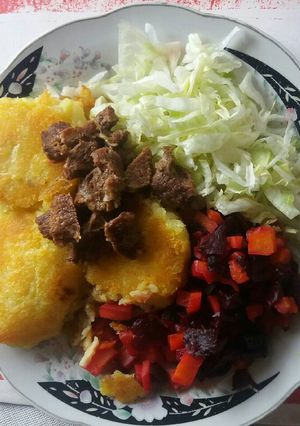 Una foto de Tortillas de papa ecuatorianas. Para Llapingachos