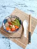 Sup bakso makaroni kapri