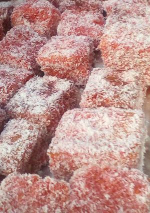 A picture of Red Cakes.
