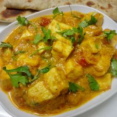 A picture of Paneer gravy delight.