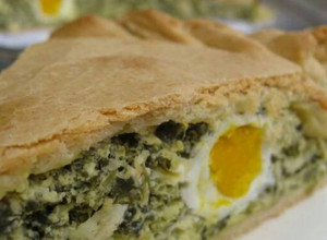 Una foto de Masa de tarta salada sin manteca