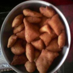A picture of Crumbly Mandazi.