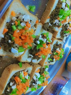 عکسی از دستور اسنک گوشت
