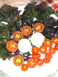 Una foto de Ensalada de mi huerto