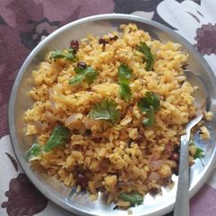 A picture of Masala poha.